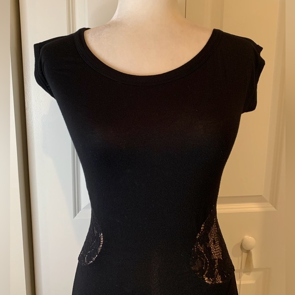 Betsy Johnson Lace Overlay Bodycon Dress - Picture 3 of 6